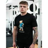 Koszulki sportowe męskie - Środowisko Miejskie T-shirt Koszulka MMA Bear Black - miniaturka - grafika 1