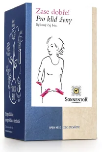 Sonnentor - Dla kobiecego spokoju, herbata w torebkach, ekologiczna, 18 szt. - Herbata - miniaturka - grafika 1