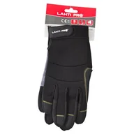 Rękawice robocze - Rękawice warsztatowe LAHTI PRO czarne 8 - miniaturka - grafika 1