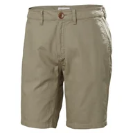Spodenki męskie - Męskie Spodenki HELLY HANSEN DOCK SHORTS 10" 34275_757 – Brązowy - miniaturka - grafika 1
