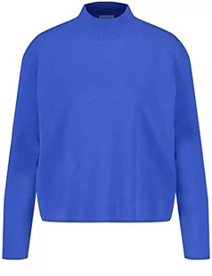 Gerry Weber Damski sweter 871026-35701, niebieski (Electric Blue), 40 (DE) - Swetry damskie - miniaturka - grafika 1