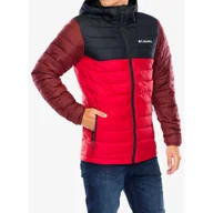 Odzież trekkingowa damska - Kurtka ocieplana męska Columbia Powder Lite II Hooded Jacket - miniaturka - grafika 1