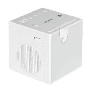 Sony Radiobudzik IC-FC1W biały - Radiobudziki - miniaturka - grafika 1