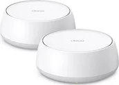 Routery - Access Point TP-Link TP-Link DECO BE251-PACK siatkowy system wi-fi Dual-band 2.4 GHz/5 GHz Wi-Fi 7 802.11be Biały 2 Wewnętrzne - miniaturka - grafika 1