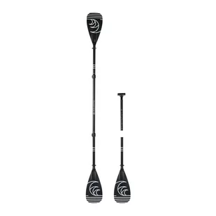 Wiosło SUP/Kayak 3-częściowe AQUASTIC AQS-SPD004 czarne 170-220 cm - Pływanie - miniaturka - grafika 1