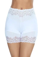 Majtki damskie - Damskie figi wyszczuplające białe Eldar r.L - miniaturka - grafika 1