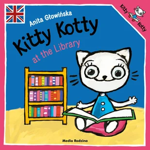 Kitty Kotty at the Library - Baśnie, bajki, legendy - miniaturka - grafika 1