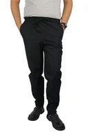 Moda i Uroda OUTLET - Spodnie kucharskie szefa kuchni czarne roz.XXL - miniaturka - grafika 1