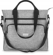 Torebki damskie - Torebka damska shopper pojemna szara duża torba na ramię shopperka Zagatto - miniaturka - grafika 1