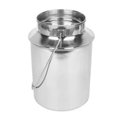 Cukiernice - Kańka na mleko TADAR, srebrna, 3 l - miniaturka - grafika 1