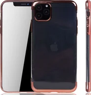 Etui i futerały do telefonów - Etui na telefon komórkowy Apple iPhone 11 Pro Rose Pink - Clear - TPU Silicone Case Backcover w kolorze Transparent Rose Pink - miniaturka - grafika 1