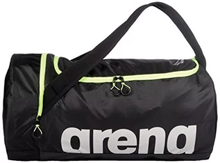 Torby sportowe - Arena Unisex torba pływacka torba treningowa Fast Duffle (pojemna, wodoodporna, 55 x 30 x 30 cm), żółta czarna (53), One Size 1E757 - grafika 1