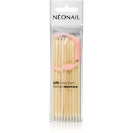 Pędzle do makijażu - Neonail L Patyczki z drewna różanego do manicure 1586 10 szt. 5903274000897 - miniaturka - grafika 1