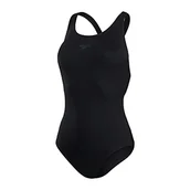 Stroje kąpielowe - Speedo Damski kostium kąpielowy Eco Endurance+ Power Onesie One Piece, czarny, 46 DE - miniaturka - grafika 1