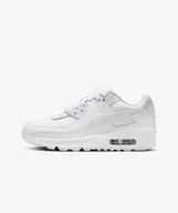 Buty dla dziewczynek - Nike Nike Air Max 90 GS HF6358-102 białe 37,5 - miniaturka - grafika 1