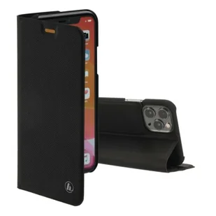 Hama Etui Slim Pro Booklet do Iphone 12 Pro Czarny - Etui i futerały do telefonów - miniaturka - grafika 1