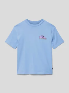 T-shirt z nadrukiem z logo model ‘TAKE US BACK’ - Koszulki dla chłopców - miniaturka - grafika 1