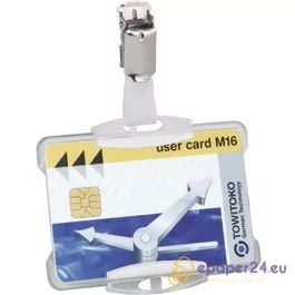 HOLDER DO KARTY DURABLE, TRANSPARENTNY - Identyfikatory - miniaturka - grafika 1