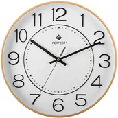 Zegary - Perfect Zegar ścienny PW602-1700-5 bambusowy 30 cm - miniaturka - grafika 1