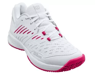 Buty tenisowe damskie Wilson Kaos Comp 3.0 white/white/love potion - 42 - Tenis ziemny - miniaturka - grafika 1