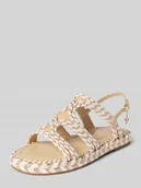 Sandały damskie - Sandałki z aplikacją z metką model 'KALORE' - miniaturka - grafika 1