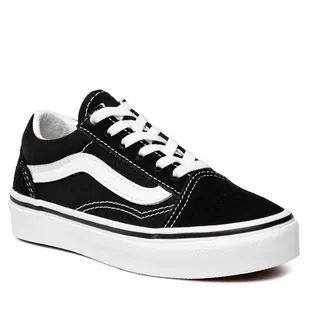 Vans Tenisówki Old Skool VN000W9T6BT Black/True White - Trampki damskie - miniaturka - grafika 1