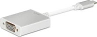 Adaptery i przejściówki - Adapter USB Moshi USB-C - VGA Srebrny MI-USBC-VGA - miniaturka - grafika 1