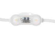 Halogeny - Moduł LED BERGMEN RX-2 Stark / 12VDC / 0,48W / 44lm / 160° / 2x2835 SMD Samsung / IP68 / naturalny biały / 4000K - miniaturka - grafika 1