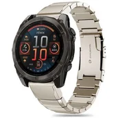 Akcesoria do smartwatchy - Pasek TECH-PROTECT Steelband do Garmin Fenix 5X/5X Plus/6X/6X Pro/7X/8 (51 mm) Tytanowy | Bezpłatny transport - miniaturka - grafika 1