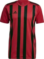 Koszulki męskie - Adidas Koszulka adidas STRIPED 21 JSY GV1381 GV1381 czerwony S - miniaturka - grafika 1