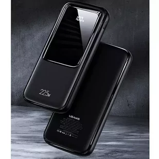 USAMS Powerbank PB58 10000mAh 22.5W QC3.0+PD Fast Charge czarny/black 10KCD16101 (US-CD161) - Powerbanki - miniaturka - grafika 2
