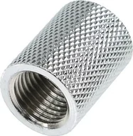 Chłodzenie wodne - Alphacool Alphacool HF Muffe G1/4 IG auf G1/4 IG - Chrom - miniaturka - grafika 1