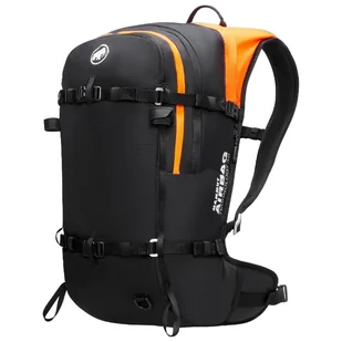 Plecak przeciwlawinowy Mammut Free 28 Removable Airbag 3.0 Kolor: czarny/pomarańczowy - Plecaki - miniaturka - grafika 1
