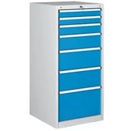 Pozostałe wyposażenie warsztatu - PARTNER B2B Szafka warsztatowa BL 1000, 7 szuflad, szerokość 565 mm XB110AN-7SG - miniaturka - grafika 1