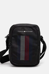 Tommy Hilfiger saszetka kolor czarny AM0AM12457 - Torby męskie - miniaturka - grafika 1