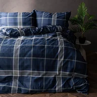 Pościel - KADENA Komplet pościeli z bawełny satynowej 220x200cm - miniaturka - grafika 1