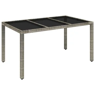 7-cz. zestaw mebli ogrodowych z poduszkami, szary rattan PE - Meble ogrodowe - miniaturka - grafika 7