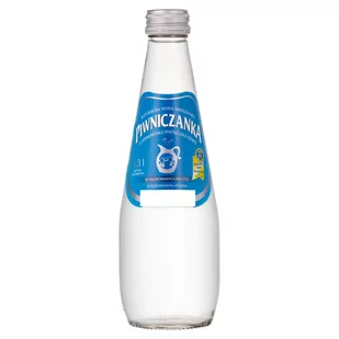 Piwniczanka Naturalna woda mineralna wysokonasycona CO2 0,3 l - Woda - miniaturka - grafika 1