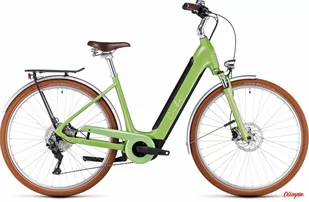 Rower elektryczny Cube Ella Ride Hybrid 500 Easy Entry green´n´green 2023 - Rowery elektryczne - miniaturka - grafika 1
