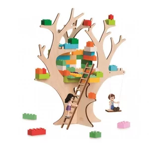 BRIKKON BRIKKON Domek na Drzewie Zestaw Brikkon - Klocki - miniaturka - grafika 1