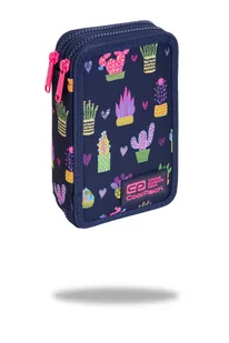 CoolPack Piórnik Podwójny Z Wyposażeneim Jumper 2 Cactus - Piórniki - miniaturka - grafika 1
