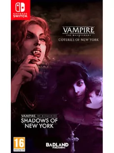 Vampire: The Masquerade - Coteries of New York + Shadows of New York (SWITCH) - Gry Nintendo Switch - miniaturka - grafika 1