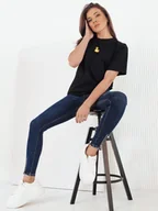 Spodnie damskie - Spodnie damskie jeansowe CANOS granatowe Dstreet UY1959-S - miniaturka - grafika 1