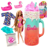 Lalki dla dziewczynek - Barbie Pop Reveal Tropikalne Smoothie Lalka + Niespodzianki - miniaturka - grafika 1