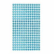 Scrapbooking - Kryształki Diamenciki Samoprzylepne 6Mm 260 Szt. Blue Dalprint - miniaturka - grafika 1
