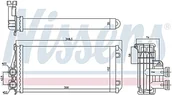 Nagrzewnice samochodowe - NISSENS Wymiennik ciepła, ogrzewanie wnętrza 707083 707083 - miniaturka - grafika 1
