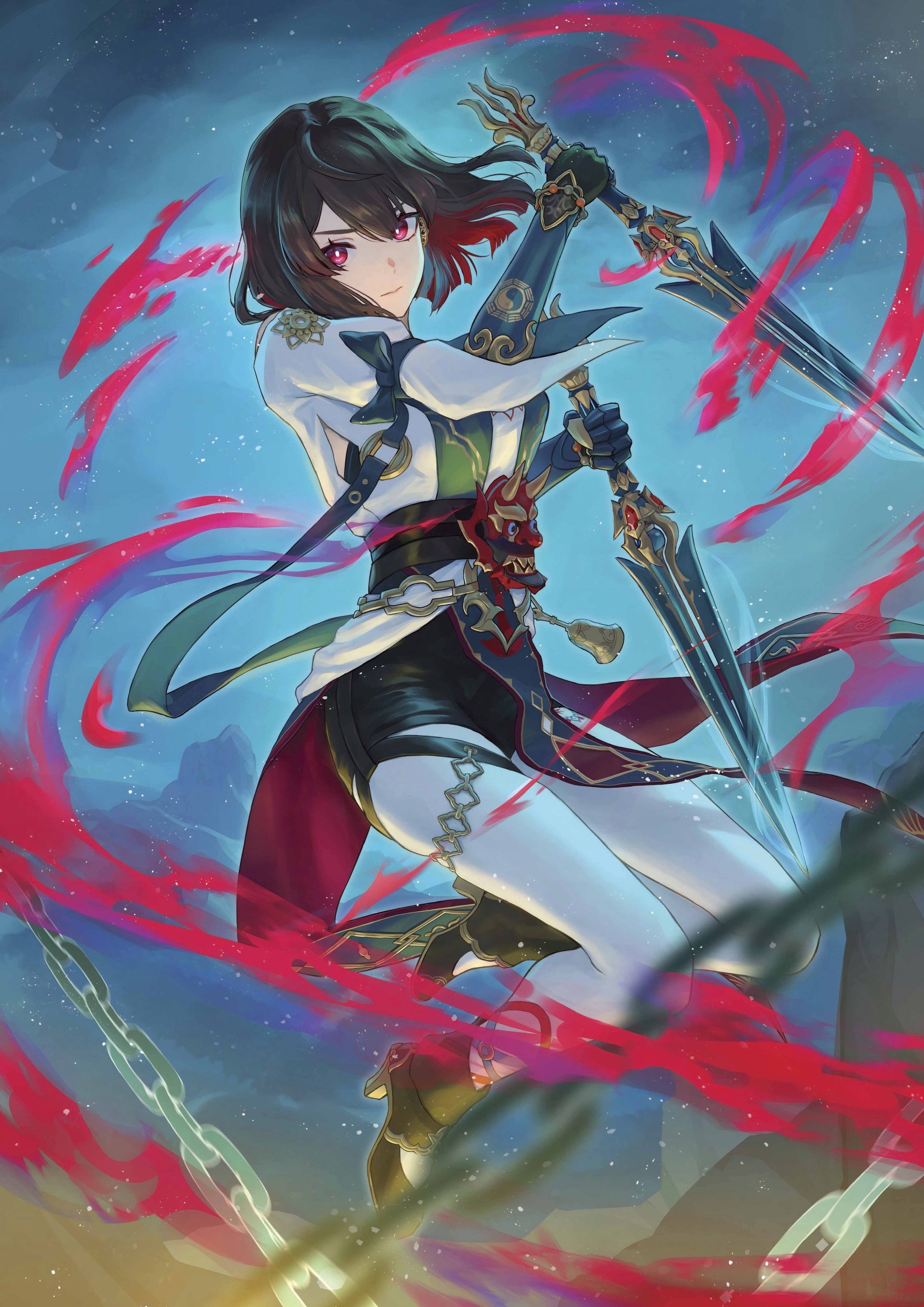 Plakat A3 Honkai Star Rail Hsr Anime Gra Xueyi