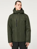 Kurtki narciarskie - Oakley Kurtka narciarska "Core Divisional" w kolorze khaki - miniaturka - grafika 1