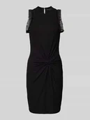 Sukienki - Sukienka o długości do kolan z falbanami model ‘OLGA’ - miniaturka - grafika 1