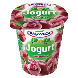 Piątnica Jogurt wiśniowy 150 g - Kefiry, jogurty, maślanki - miniaturka - grafika 1